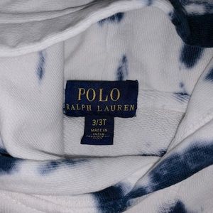 Ralph Lauren tie die hoodie